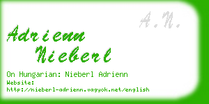 adrienn nieberl business card